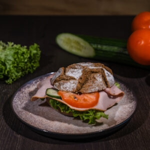 Potato Semmel belegt