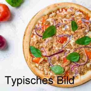 Pizza Thunfisch Gross